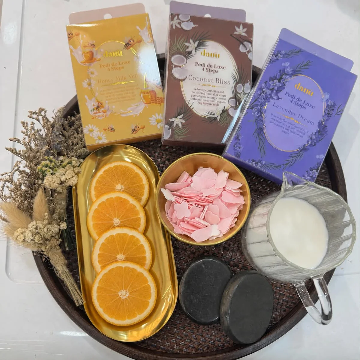 Deluxe pedicure experience at Jade Nail Spa Nottingham